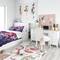 Designart 'Abstract Floral Design with Dove' Modern & Contemporary Bedding Set - Duvet Cover & Shams